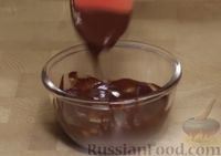 Сырные пирожные с фруктовой начинкой