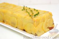 Картофельная запеканка с фаршем и сыром