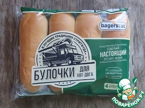 Хот-дог с говядиной и грибами